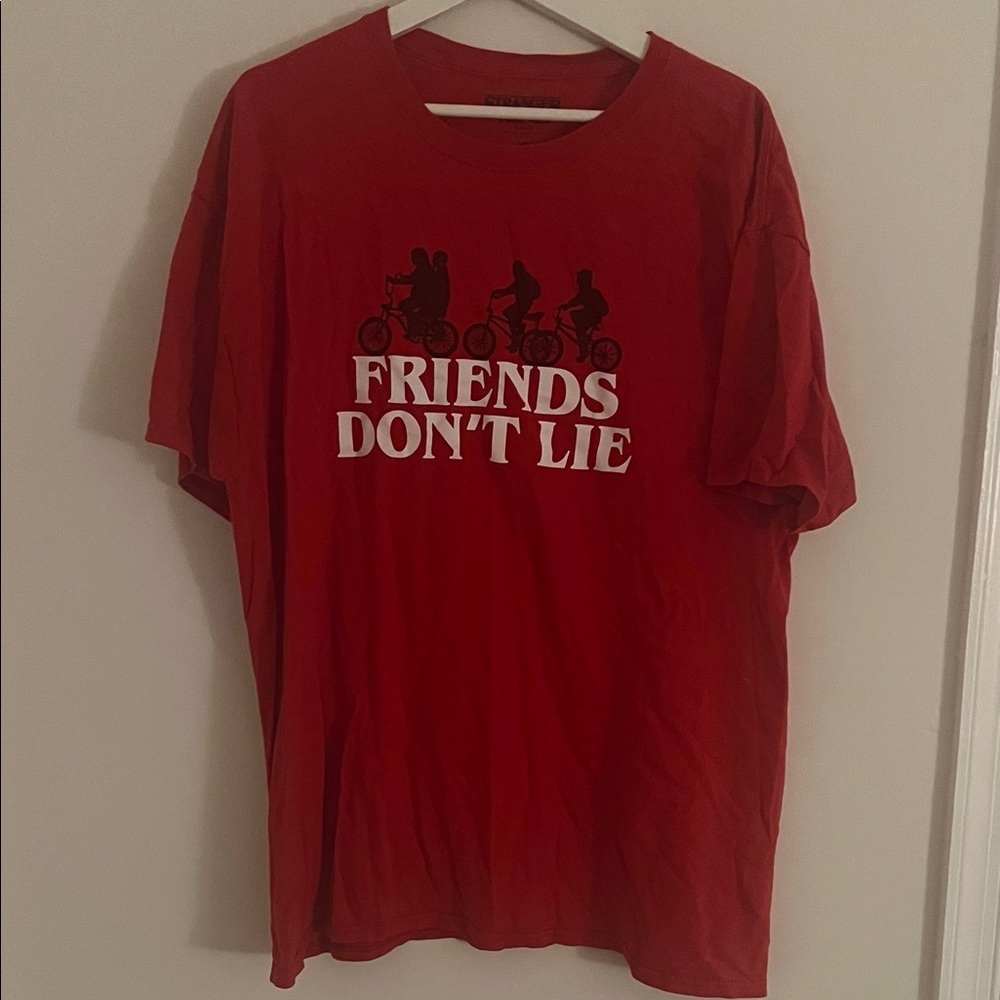 Red Stranger Things Graphic Tee